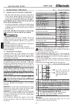 Preview for 22 page of Aprimatic FORTY 5500 Electrical Installation, Use And Maintenance Instructions