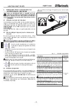 Preview for 28 page of Aprimatic FORTY 5500 Electrical Installation, Use And Maintenance Instructions