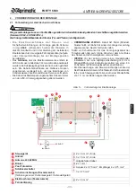 Preview for 33 page of Aprimatic FORTY 5500 Electrical Installation, Use And Maintenance Instructions