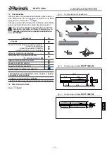 Preview for 41 page of Aprimatic FORTY 5500 Electrical Installation, Use And Maintenance Instructions