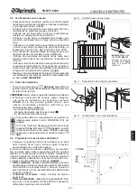 Preview for 43 page of Aprimatic FORTY 5500 Electrical Installation, Use And Maintenance Instructions