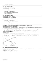 Preview for 17 page of Aprimatic GA-MATIC BASIC CF1000 Mechanical Installation, Use And Maintenance Instructions