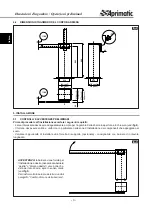 Preview for 6 page of Aprimatic Harrier E25 Installation, Use And Maintenance Instructions