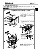 Предварительный просмотр 7 страницы Aprimatic Harrier E25 Installation, Use And Maintenance Instructions