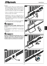 Предварительный просмотр 37 страницы Aprimatic ONDA 324 N Installation Instructions Manual