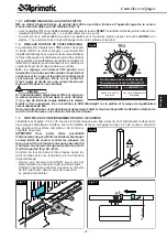 Предварительный просмотр 41 страницы Aprimatic ONDA 324 N Installation Instructions Manual