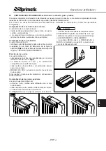 Preview for 57 page of Aprimatic Onda 424 Installation Instruction