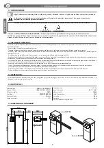 Preview for 4 page of Aprimatic PARK 30 PLUS Instructions For Installation, Use And Maintenance Manual