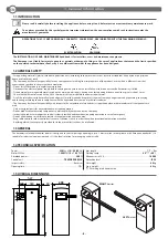 Preview for 8 page of Aprimatic PARK 30 PLUS Instructions For Installation, Use And Maintenance Manual