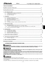 Предварительный просмотр 33 страницы Aprimatic PTR-24 Electrical Installation, Use And Maintenance Instructions