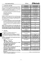 Предварительный просмотр 54 страницы Aprimatic PTR-24 Electrical Installation, Use And Maintenance Instructions