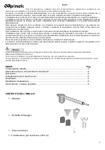 Предварительный просмотр 3 страницы Aprimatic R223 Mechanical Installation, Use And Maintenance Instructions