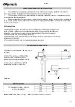 Предварительный просмотр 14 страницы Aprimatic R223 Mechanical Installation, Use And Maintenance Instructions