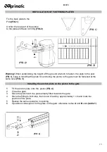 Предварительный просмотр 15 страницы Aprimatic R223 Mechanical Installation, Use And Maintenance Instructions