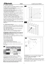 Preview for 7 page of Aprimatic R251FE Installation, Use And Maintenance Instruction