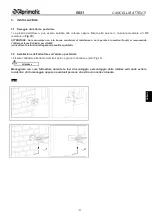 Preview for 9 page of Aprimatic R251FE Installation, Use And Maintenance Instruction