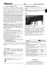 Preview for 11 page of Aprimatic R251FE Installation, Use And Maintenance Instruction