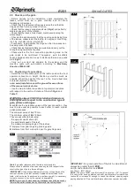 Preview for 17 page of Aprimatic R251FE Installation, Use And Maintenance Instruction