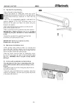 Preview for 20 page of Aprimatic R251FE Installation, Use And Maintenance Instruction