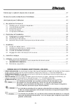 Preview for 22 page of Aprimatic R251FE Installation, Use And Maintenance Instruction