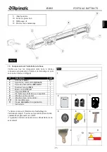 Preview for 25 page of Aprimatic R251FE Installation, Use And Maintenance Instruction