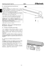 Preview for 30 page of Aprimatic R251FE Installation, Use And Maintenance Instruction