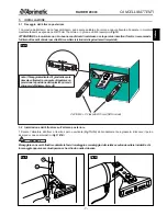 Предварительный просмотр 9 страницы Aprimatic RAIDER 2000 Installation, Use And Maintenance Instructions