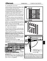 Preview for 47 page of Aprimatic RAIDER 2000 Installation, Use And Maintenance Instructions