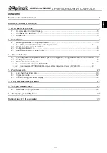 Preview for 3 page of Aprimatic SLIDE 230 Electrical Installation, Use And Maintenance Instructions