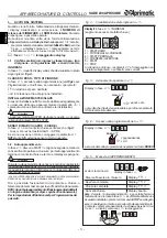 Preview for 8 page of Aprimatic SLIDE 230 Electrical Installation, Use And Maintenance Instructions