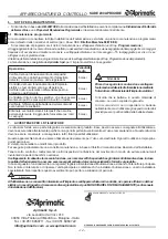 Preview for 14 page of Aprimatic SLIDE 230 Electrical Installation, Use And Maintenance Instructions