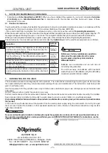 Preview for 26 page of Aprimatic SLIDE 230 Electrical Installation, Use And Maintenance Instructions