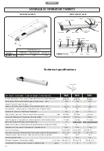 Предварительный просмотр 10 страницы Aprimatic TWENTY 270 B Mechanical Installation, Use And Maintenance Instructions