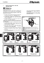 Предварительный просмотр 20 страницы Aprimatic WING NK Mechanical Installation Instructions