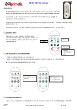 Aprimatic WK120 Quick Start Manual предпросмотр