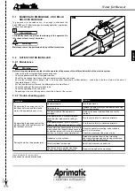 Предварительный просмотр 25 страницы Aprimatic ZT42 (B-SR) Installation Instructions Manual