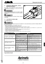 Предварительный просмотр 61 страницы Aprimatic ZT42 (B-SR) Installation Instructions Manual