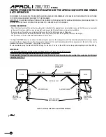 Предварительный просмотр 2 страницы Aproli 280/700 STRONG Installation Manual