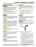 Preview for 3 page of APS Resource G-Flex DockLight Installation And Owner'S Manual