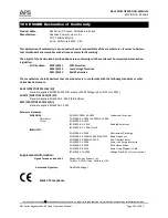 Preview for 201 page of APS 6RL Series Operation Manual