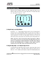 Preview for 34 page of APS APS-1000 Series Operation Manual