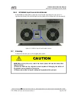 Preview for 44 page of APS CFS108 Operation Manual