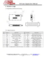 Preview for 6 page of APS HI-POWER 240 User Manual