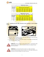 Preview for 12 page of APS M1P-EU Installation And User Manual