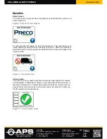 Preview for 11 page of APS Presco WD7102 Operating Manual