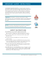 Preview for 3 page of APS YC500A-MIW Installation & User Manual