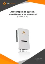 APsystems APstorage Sea Installation & User Manual предпросмотр