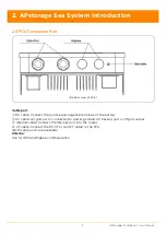 Preview for 8 page of APsystems APstorage Sea Installation & User Manual