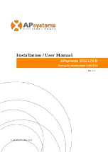 APsystems ECU-3 Installation And User Manual preview