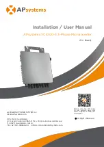 APsystems YC1000-3 3-Phase Installation & User Manual preview